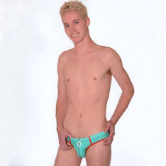 Blond gay anal fucked through gloryhole