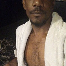 Black hunk rubs his cock | CAM4 Male