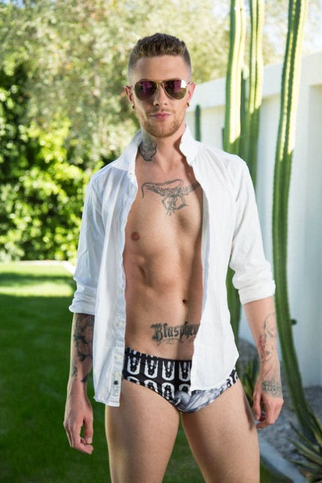 MANALIZED Jock Michael Del Ray Cums On Danny Gunns Asshole