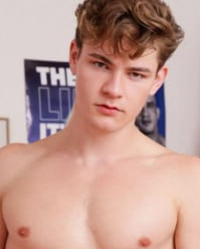 Tight Young Twink Oliver Marks Gets Fucked on a Moving Treadmill BAREBACK