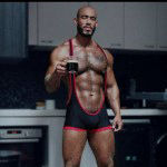 black hunks make love